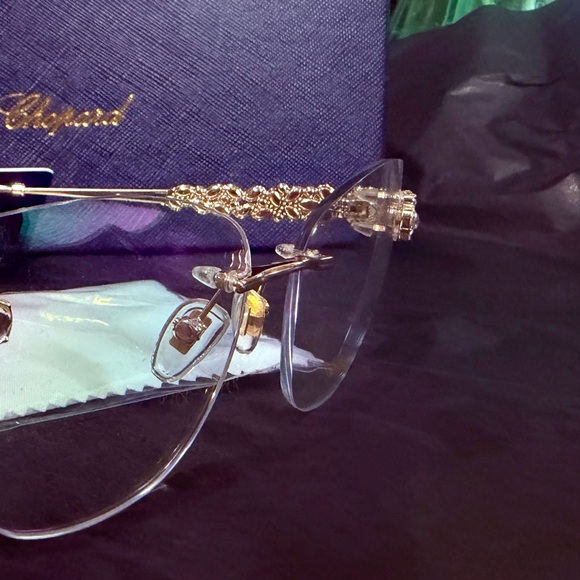 Chopard Gold Eyewear Frame - Picture 2 of 10